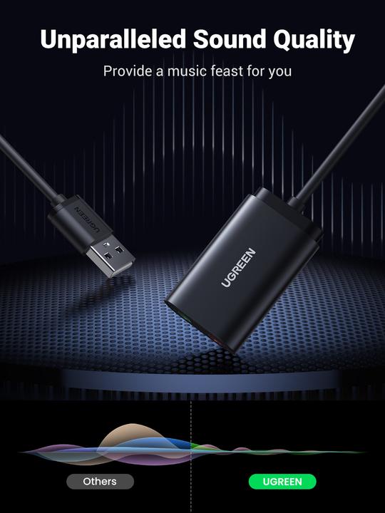 Produktbild Ugreen External Sound Adapter 30724 (USB)