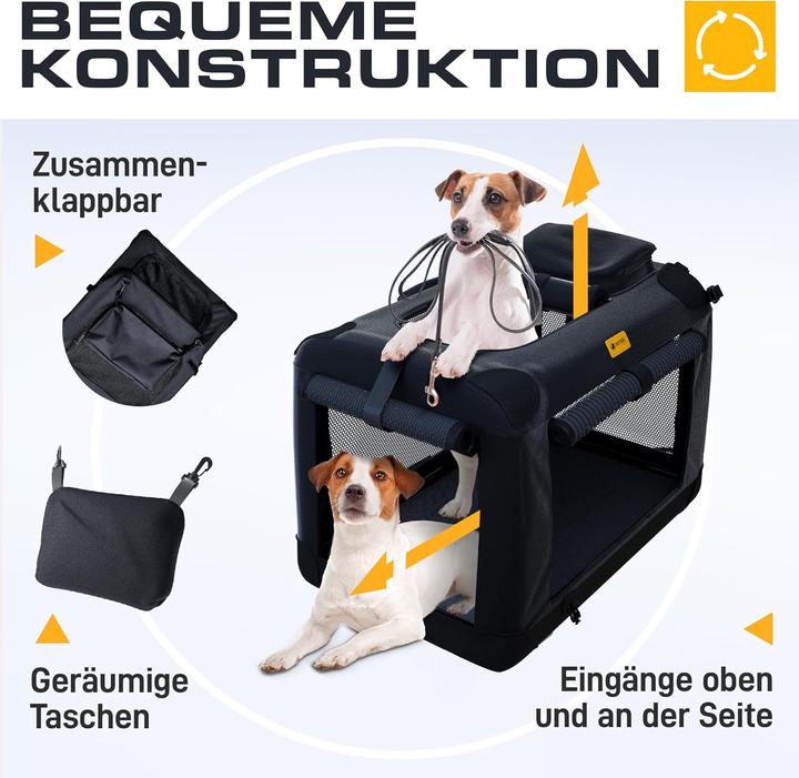 Image du produit Petproved Hundetransportbox (Chien, Pliable, Respirant)