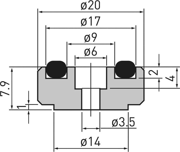 Nährwerte und Zutaten Dynavox Gerätefüsse mini Set (Plattenspieler Abdeckung)