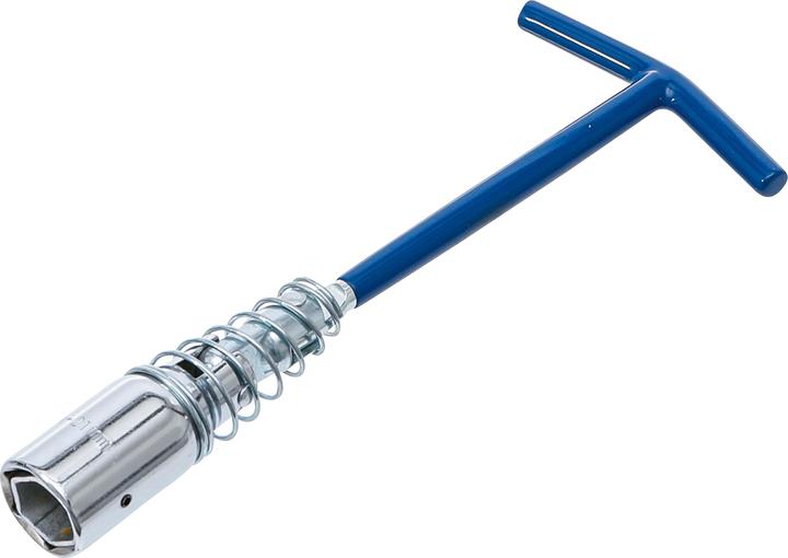 Image du produit BGS Clé pour bougies d’allumage avec poignée T, ressort articulé 16 mm / 21 mm