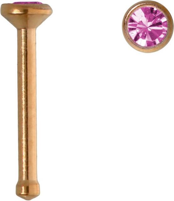 Actual product image Bijouteria Nose piercing (Surgical steel, Swarovski Crystal)
