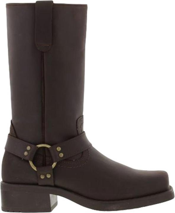 Actual product image Woodland Scenics Gringos Harley Western Harness Leather Boots (42)