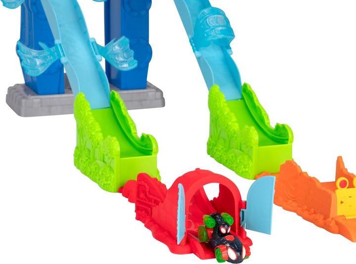 Actual product image Jazwares Spidey Metal Mega Jump Set
