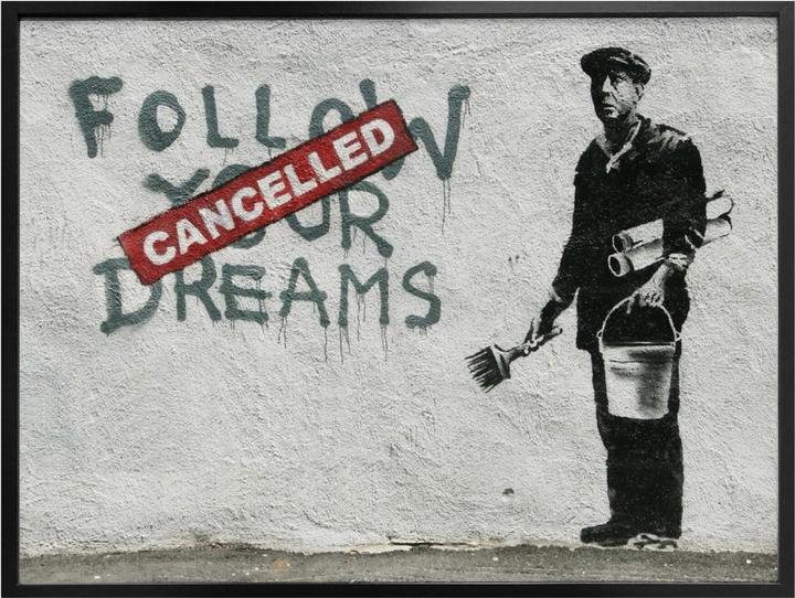 Produktbild Trenddeko Follow your dreams (30 x 24 cm)