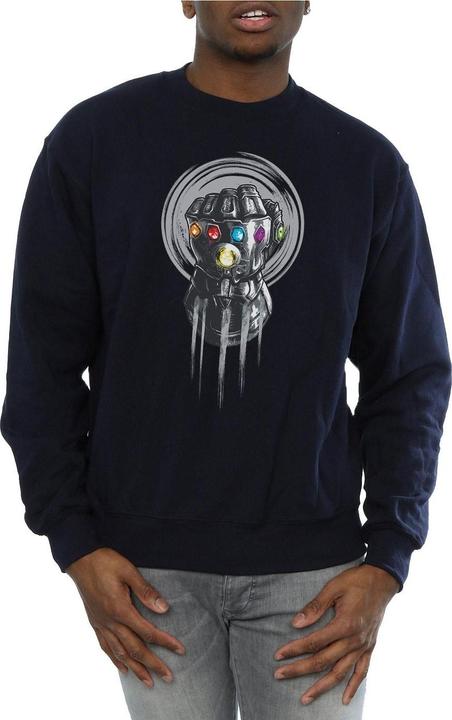 Actual product image Mens Avengers Infinity War Power Fist Sweatshirt (L)