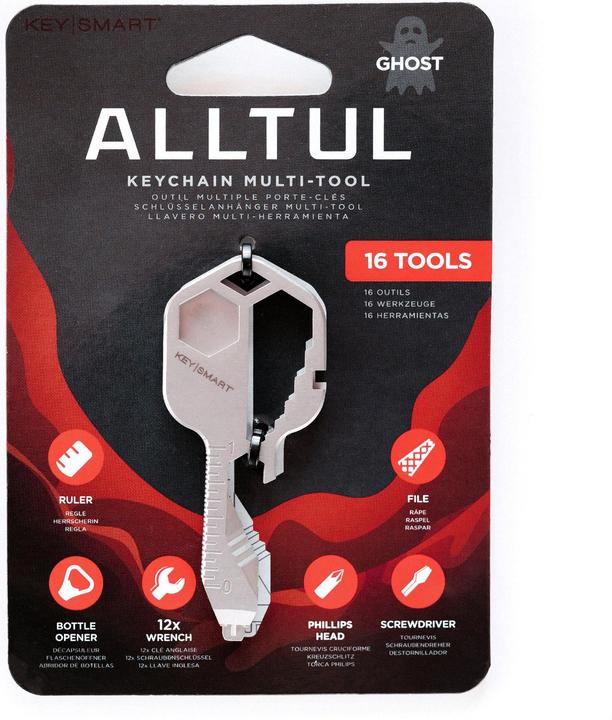 Produktbild Key Smart AllTul Multitool Ghost (16 Funktionen)