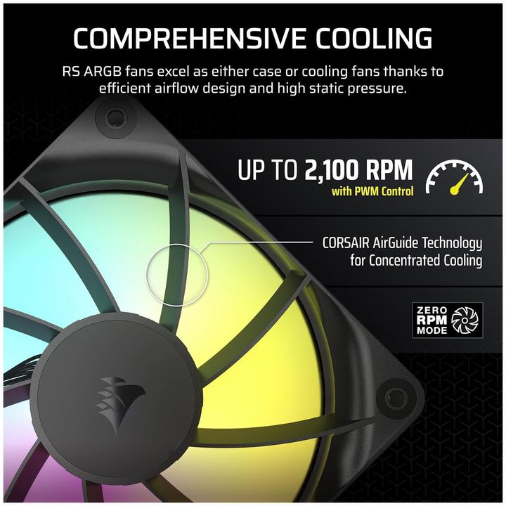 Image du produit Corsair RS120 (120 mm, 3 x)