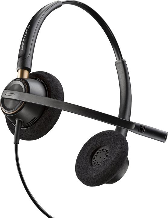 Image du produit Poly HP EncorePro 525-M Microsoft Teams-zertifiziertes USB-A Stereo-Headset, Kabelgebunden, Anrufe/M (Filaire, USB-A)