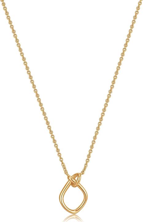Ania Haie N029-02G Forget the Knot Damen Halskette, verstellbar (925er Silber, 40 - 45 cm)