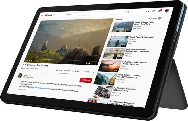 Produktbild Lenovo IdeaPad Duet Chromebook (10.10", 128 GB, Ice Blue, Iron Grey)