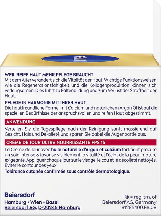 Produktbild NIVEA Vital Anti-Age extra reichhaltige Tagescreme LSF 15 (50 ml, Tagescreme, SPF 15)