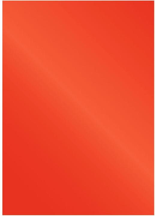 Produktbild Fellowes Chromolux Deckblatt, glänzend, rot