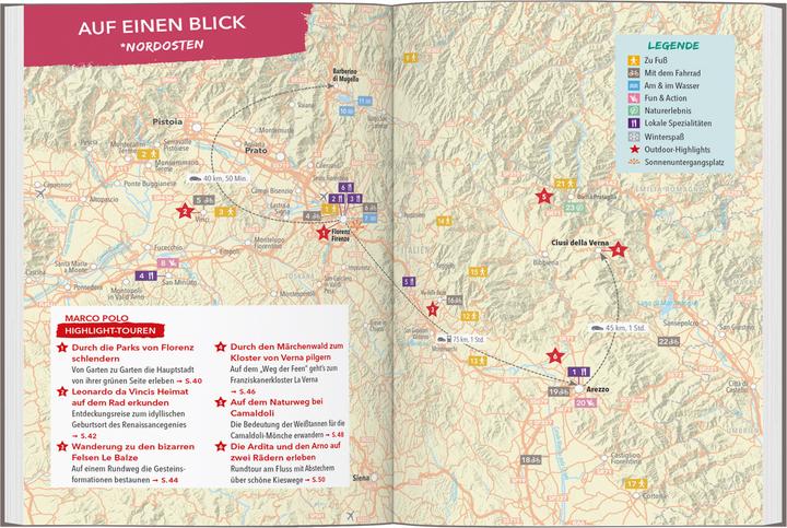 Actual product image OUTDOOR GUIDE Reiseführer Toskana
