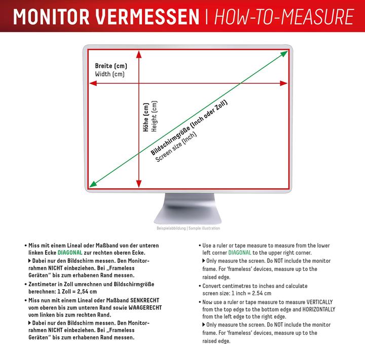 Produktbild Displex Privacy Safe, Desktop Monitor Blickschutzfilter (27")