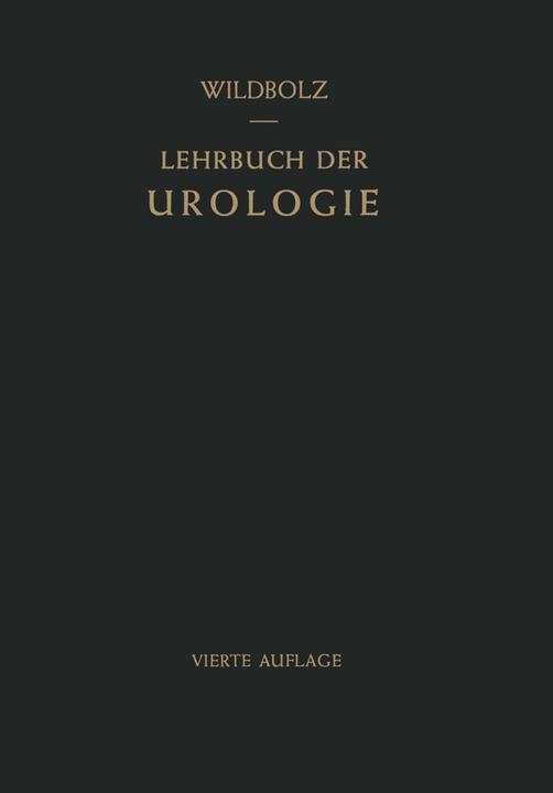 Produktbild Lehrbuch der Urologie (Hans Wildbolz, 2012)