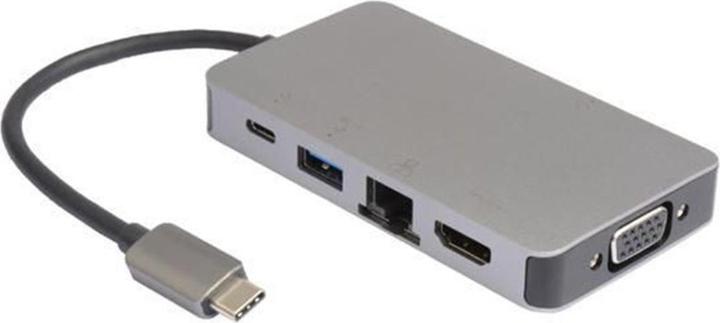Actual product image MicroConnect USB Type C Mini Dock (USB-C, 2 Ports)
