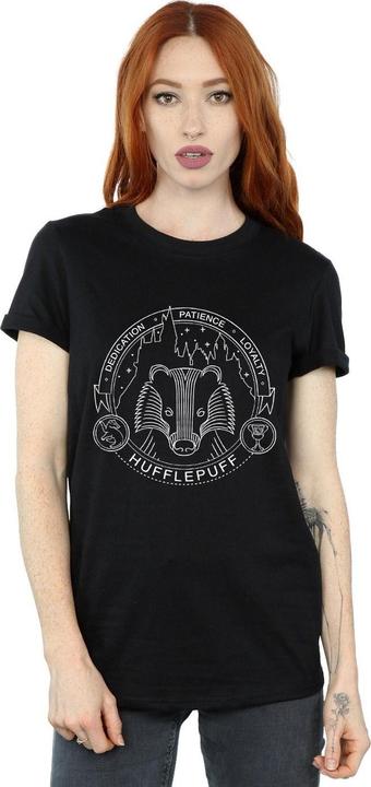 Produktbild Hufflepuff BaumwollBoyfriend TShirt (L)