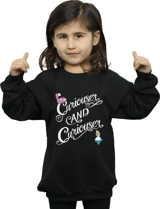 Produktbild Disney Mädchen Alice im Wunderland Curiouser Sweatshirt (152, 158)