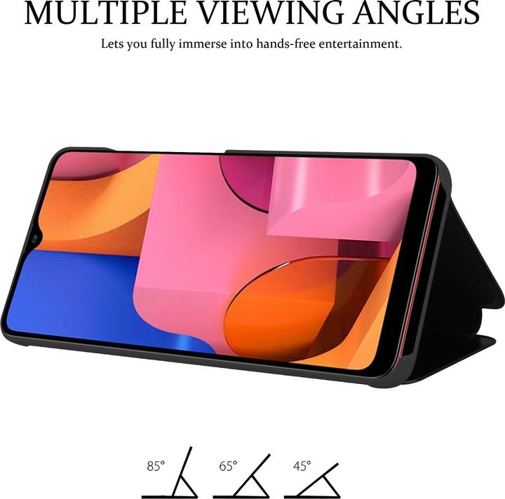 Produktbild Cadorabo Book Smart View Spiegel Cover (Samsung Galaxy A20s)