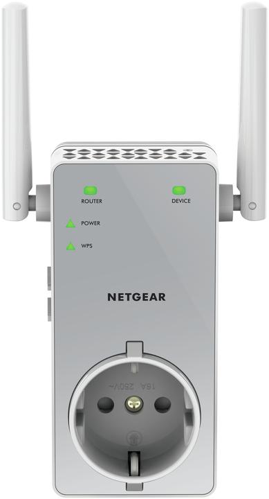 Produktbild Netgear AC750 WLAN Range Extender - mit Steckdose
