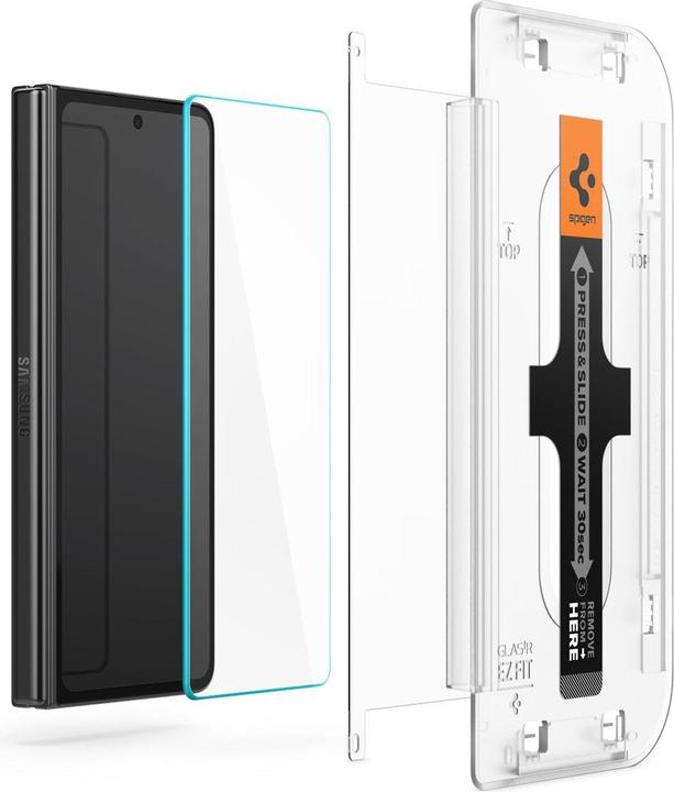 Actual product image Spigen Glas.TR EZ Fit (1 Piece, Samsung Galaxy Z Fold5)