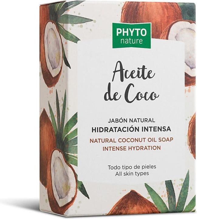 Image du produit Phyto Nature Natural Coconut Oil Soap Intense Hydration 120 g (Savon dur)