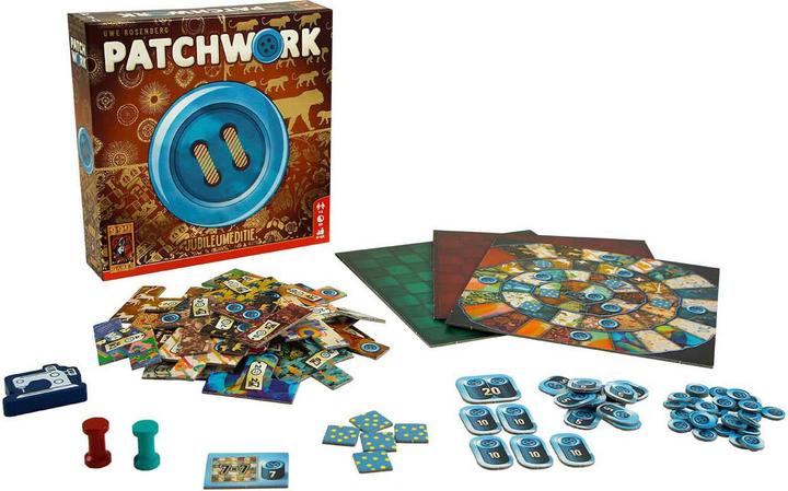 Productafbeelding 999Games 999 Games Patchwork Jubiläumsausgabe Brettspiel