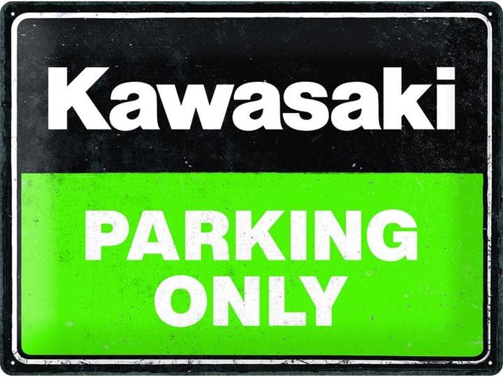 Immagine prodotto Nostalgic-Art Merchandising Insegna Kawasaki 30 cm x 40 cm, metallo (40 x 30 x 30 cm)