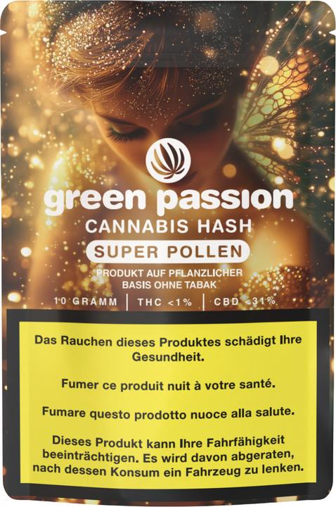Produktbild Green Passion CBD Hash Super Pollen (2 g, Indoor)