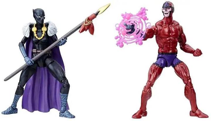 Actual product image Hasbro Black Panther Marvel Legends Shuri and Klaw 6-Inch Action Figures - Toys R Us Exclusive