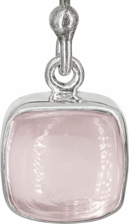 Immagine prodotto Loberon Orecchini Jasmine argento (Decorazione: quarzo rosa, Argento 925)