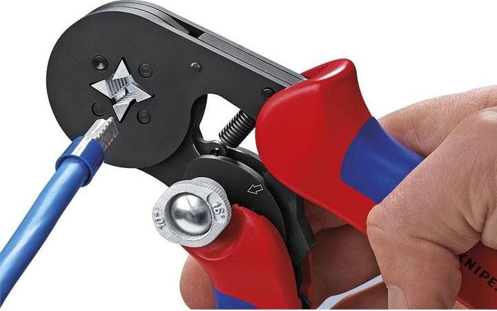 Produktbild Knipex Selbsteinstellende Crimpzange für Aderendhülsen (180 mm)
