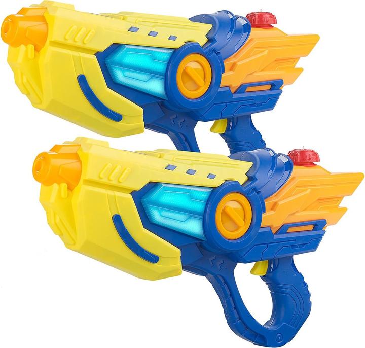 Image du produit Speeron Set de 2 pistolets à eau à piles avec effets lumineux LED