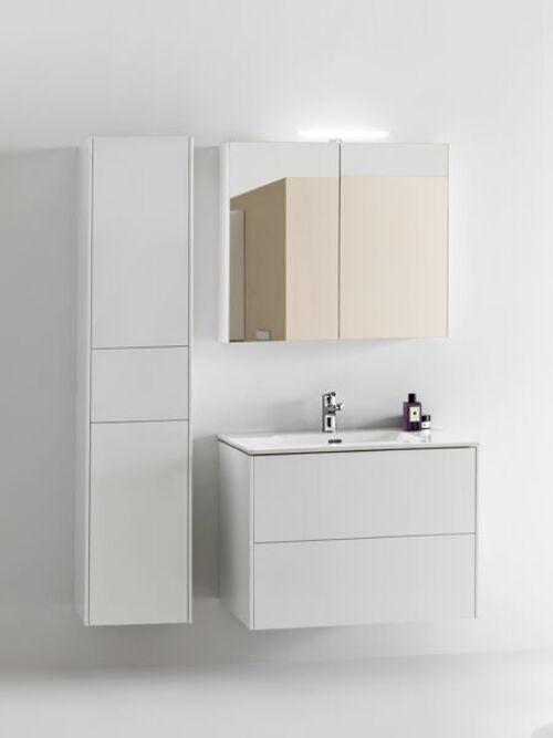 Image du produit Laufen Pro S Set Base 800, lavabo, 1 trou de robinetterie, trop-plein, meuble sous-lavabo inclus, 2