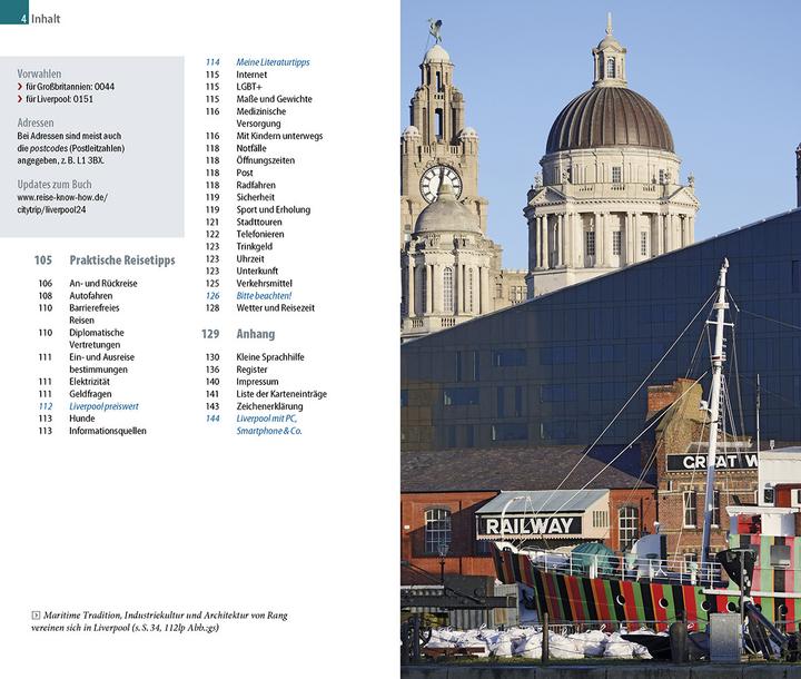Produktbild CityTrip Liverpool (Deutsch, Günter Schenk, 2024)