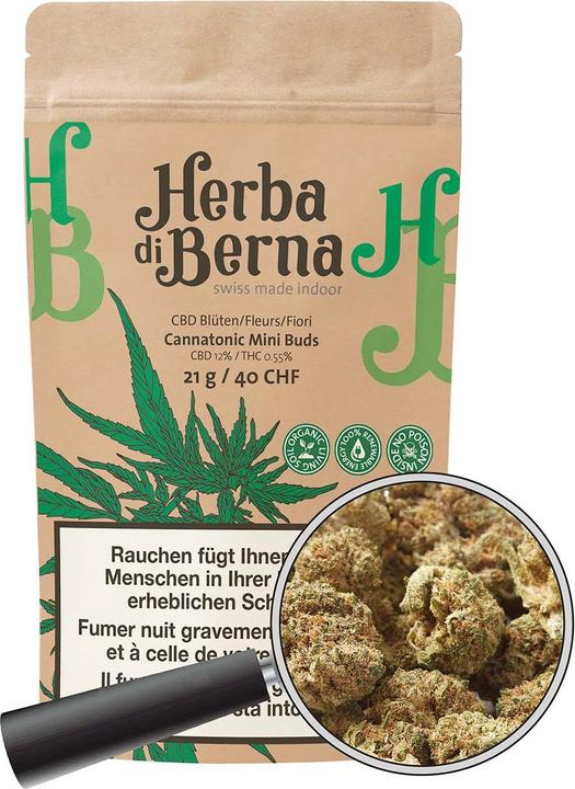 Produktbild Herba di Berna Cannatonic Indoor Mini Buds (21 g, Indoor)
