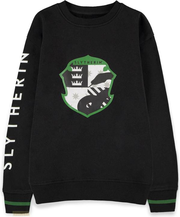 Actual product image Harry Potter: Wizards Unite Slytherin Emblem Boys Crew Sweater (134)