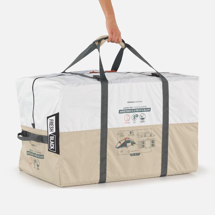 Produktbild Quechua Air Seconds 8.4 F&B (Aufblasbares Zelt, 29 kg, 8 Personen)