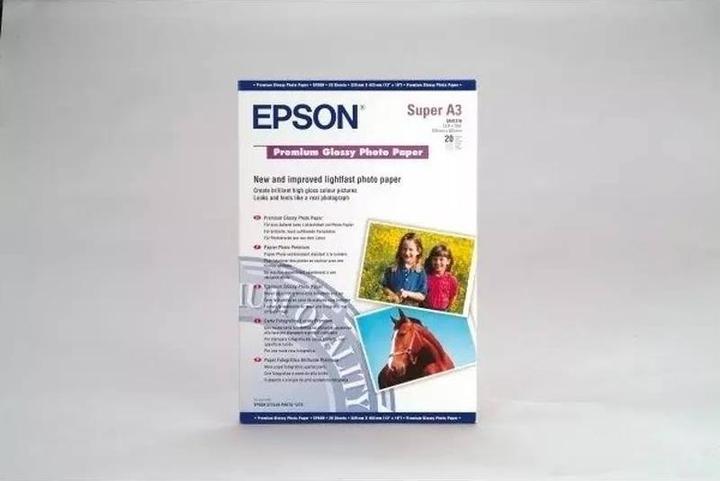 Actual product image Epson Premium Glossy (250 g/m², A3+, 20 x)