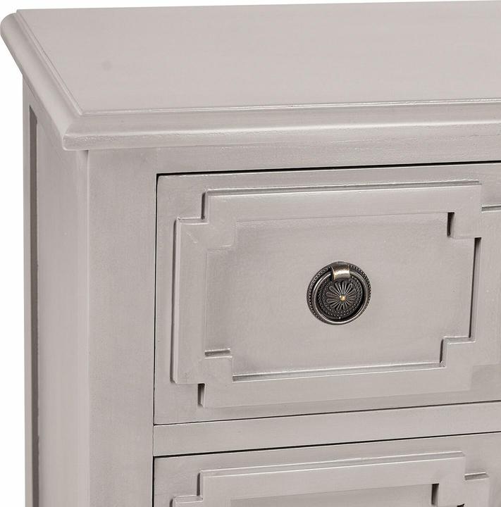 Immagine prodotto Loberon Cassettiera Bethonvilliers grigio/marrone (80 x 90 x 40 cm)