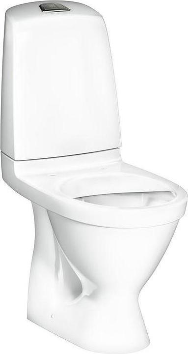 Produktbild Gustavsberg Nautic 1510HF C+ toilet 2/4 L med P-lås uden saede og åben skyllerand