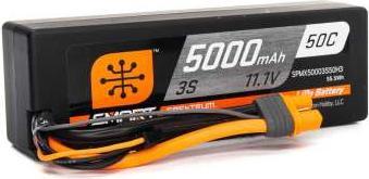 Immagine prodotto Spektrum 5000mAh 3S 11.1V 50C Smart LiPo Hardcase IC3 (11.10 V, 5000 mAh)