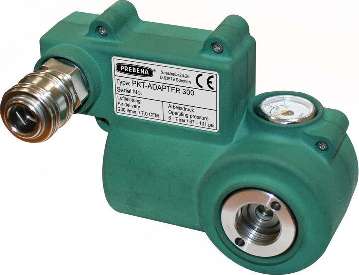 Produktbild Prebena Druckluft-Adapter PKT 300 für Gaskartuschen (10 Bar)