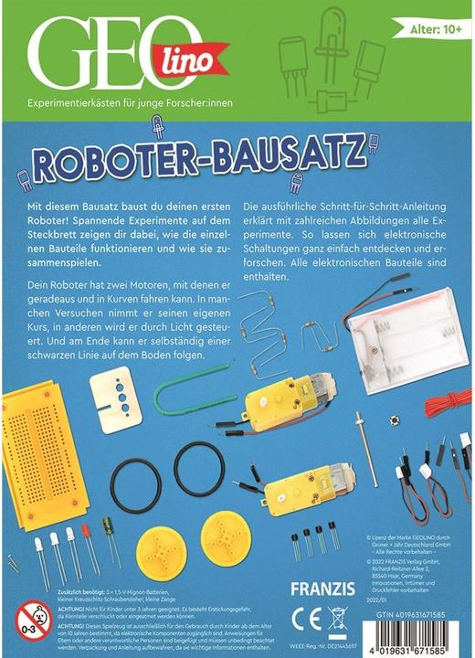 Immagine prodotto Franzis Kit robot GEOlino