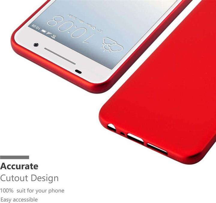 Productafbeelding Cadorabo TPU Matte Metallic hoes (HTC One A9)