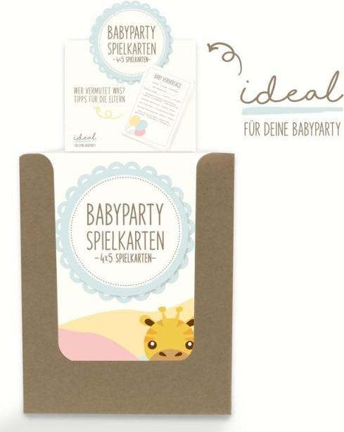 Immagine prodotto Trend Import Set di carte da gioco baby shower
