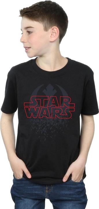 Produktbild Star Wars The Last Jedi Shattered Emblem TShirt Jungen (140, 146)
