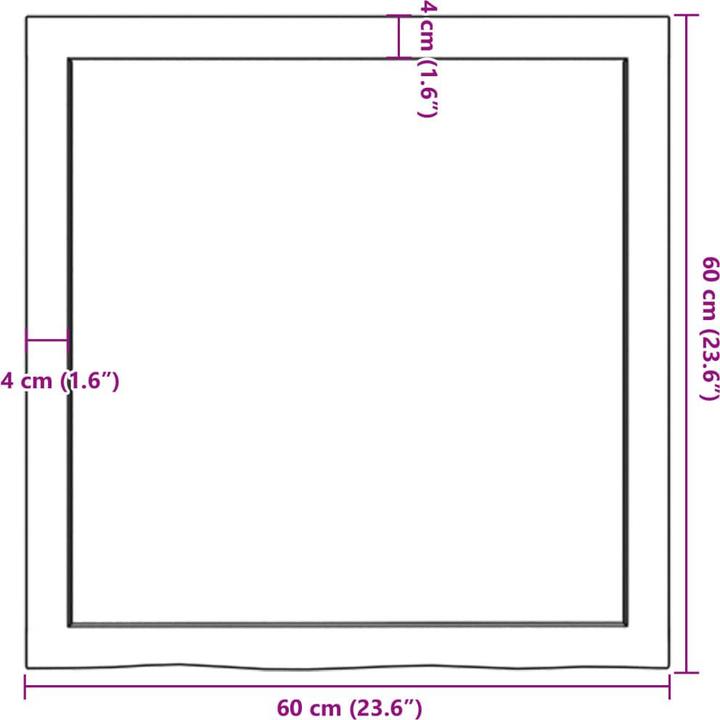 Immagine prodotto VidaXL Emerald (60 x 4 x 60 cm)