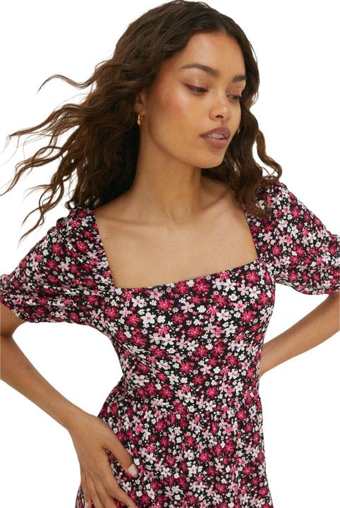 Immagine prodotto Dorothy Perkins Vestito Midi Piccola Stampa alla Moda Multilivello Donna (36 D)