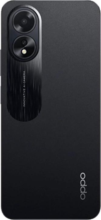 Productafbeelding OPPO A18 (128 GB, Gloeiend zwart, 6.56", Dubbele SIM, 8 Mpx, 4G)